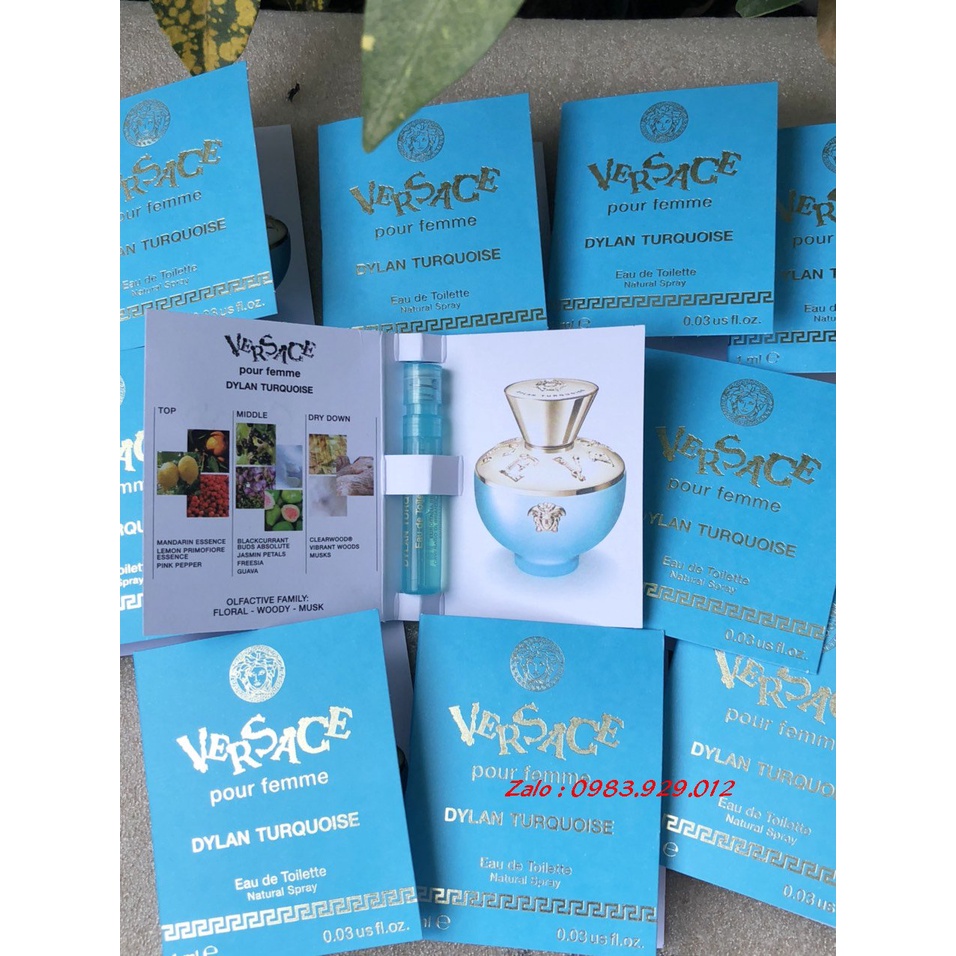 Mẫu thử Vial Nước hoa Versace các mùi