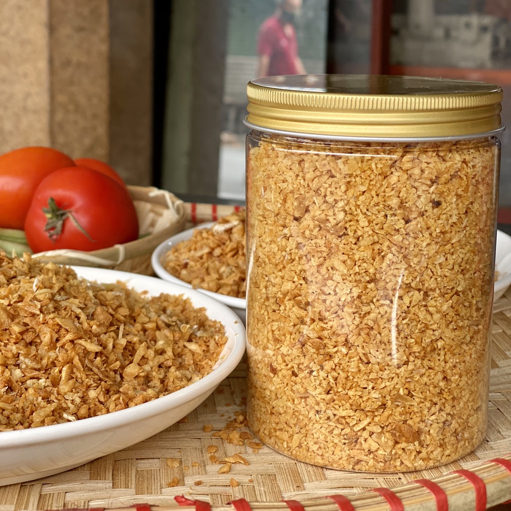 Tỏi Phi Sạch ÔNG BỐN - Thơm, Giòn, Nguyên Chất 100% (300g)