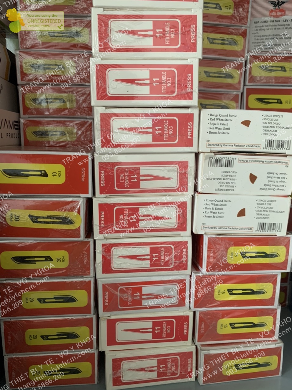 Lưỡi Dao mổ Doctor số 10 - 23 (Hộp 100 cái)