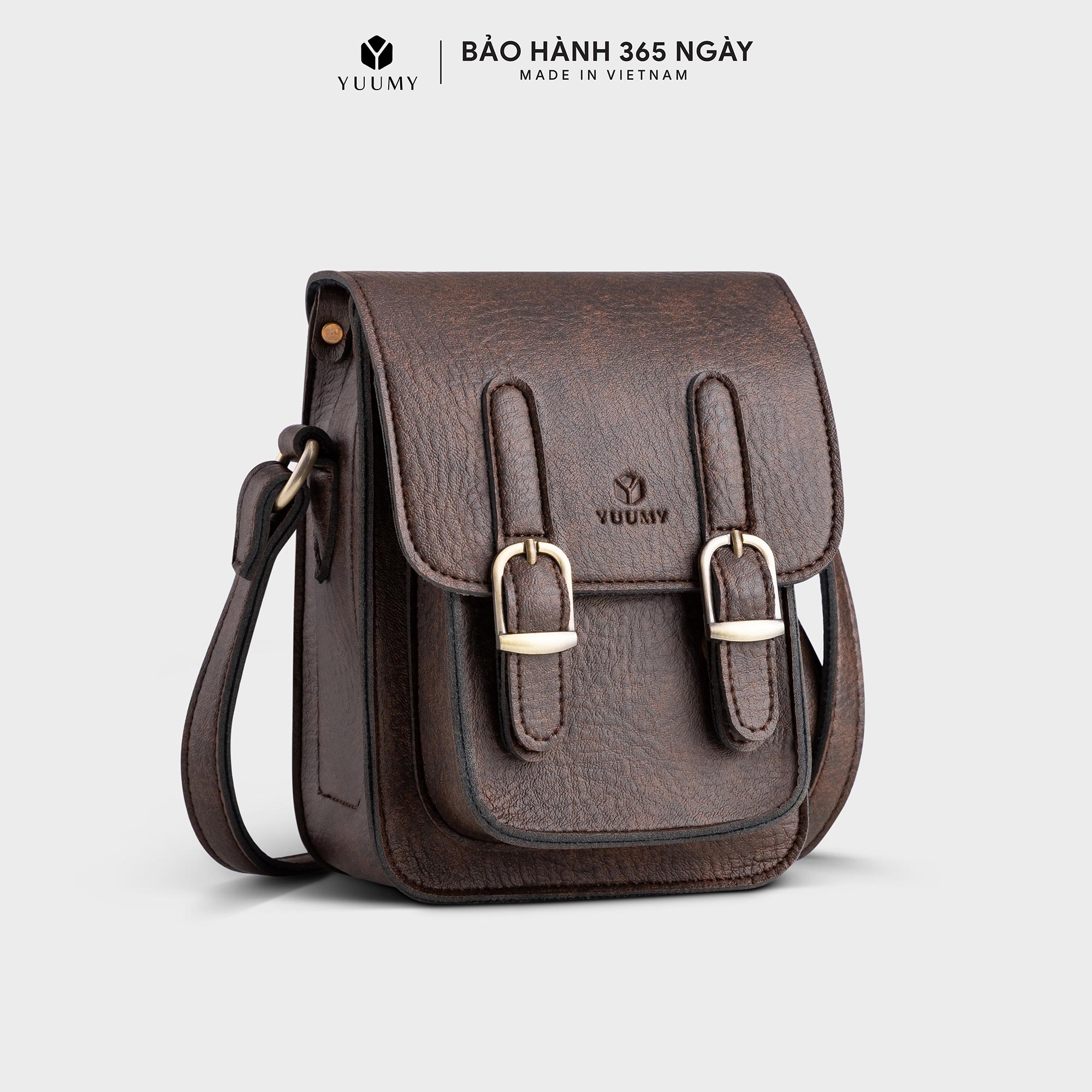 Túi đeo chéo nữ mini YUUMY YN118 phong cách cổ điển vintage