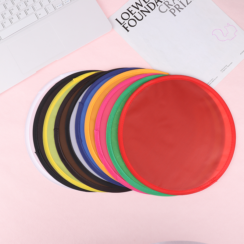 Portable Collapsible Flying Disk Colorful Pocket Foldable Flying Disc ...