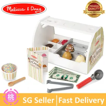 melissa & doug scoop serve ice cream counter