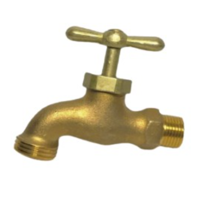 Brass Faucet 1/2 Hose Bibb and Plain Bibb USA Quality Brass Faucet