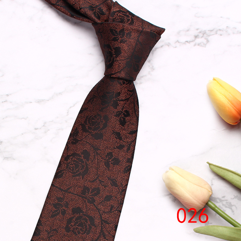 New Brown Tie Men's Business Hand Tie Multi-Color Optional