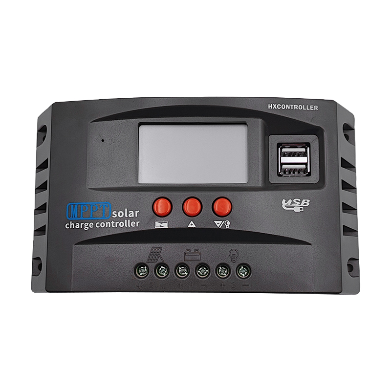 MPPT Solar Charge Controller 12/24V Panel Battery Charging Regulator Dual