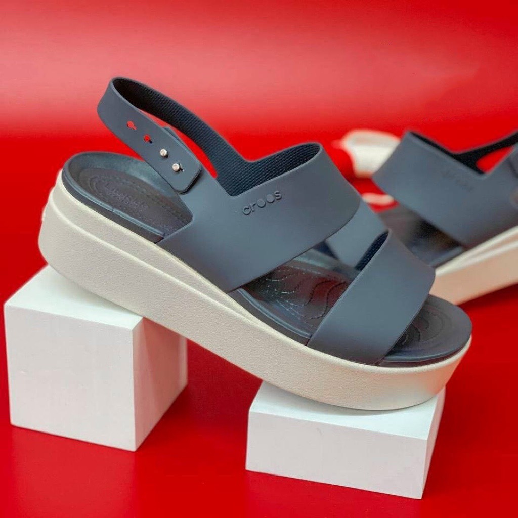 [SALE KHỦNG][CHÍNH HÃNG][5 MÀU] GIÀY ĐẾ XUỒNG NỮ CROCS BROOKLYN