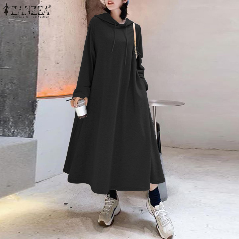 Zanzea store hoodie dress