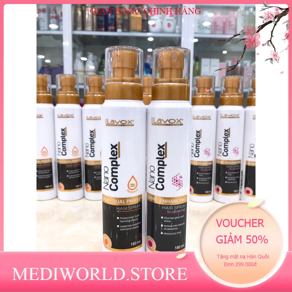 Xịt Dưỡng Tóc LAVOX NANO COMPLEX