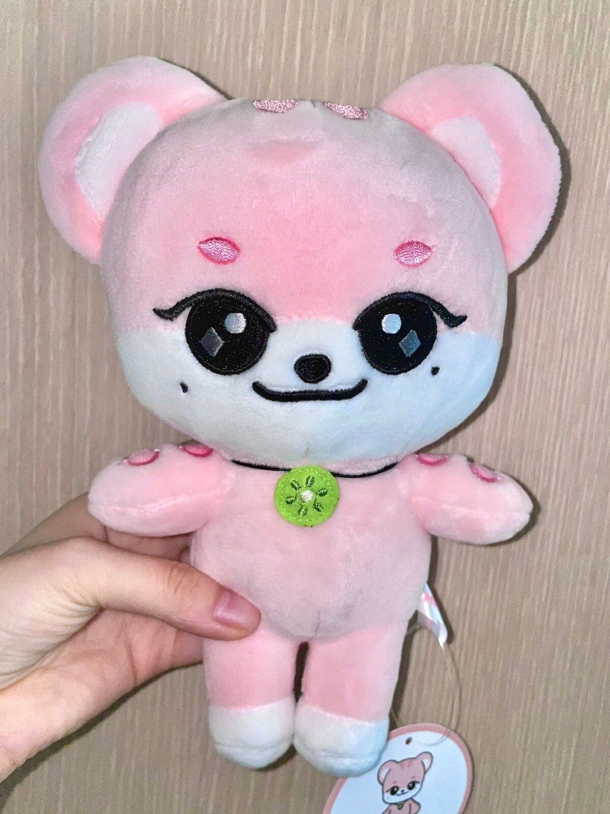 Kpop IVE Cherry Plush Kawaii Cartoon Jang Won Young Plushies Doll Cute Stuffed Toys Pillows Home Decoration Gifts