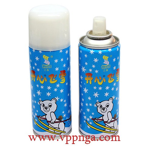 Chai xịt dạng tuyết tan,