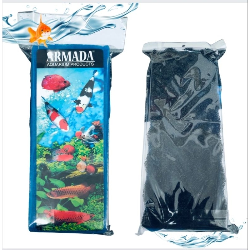 Kapas penyaring Aquarium ARMADA 2 LAPIS Biological