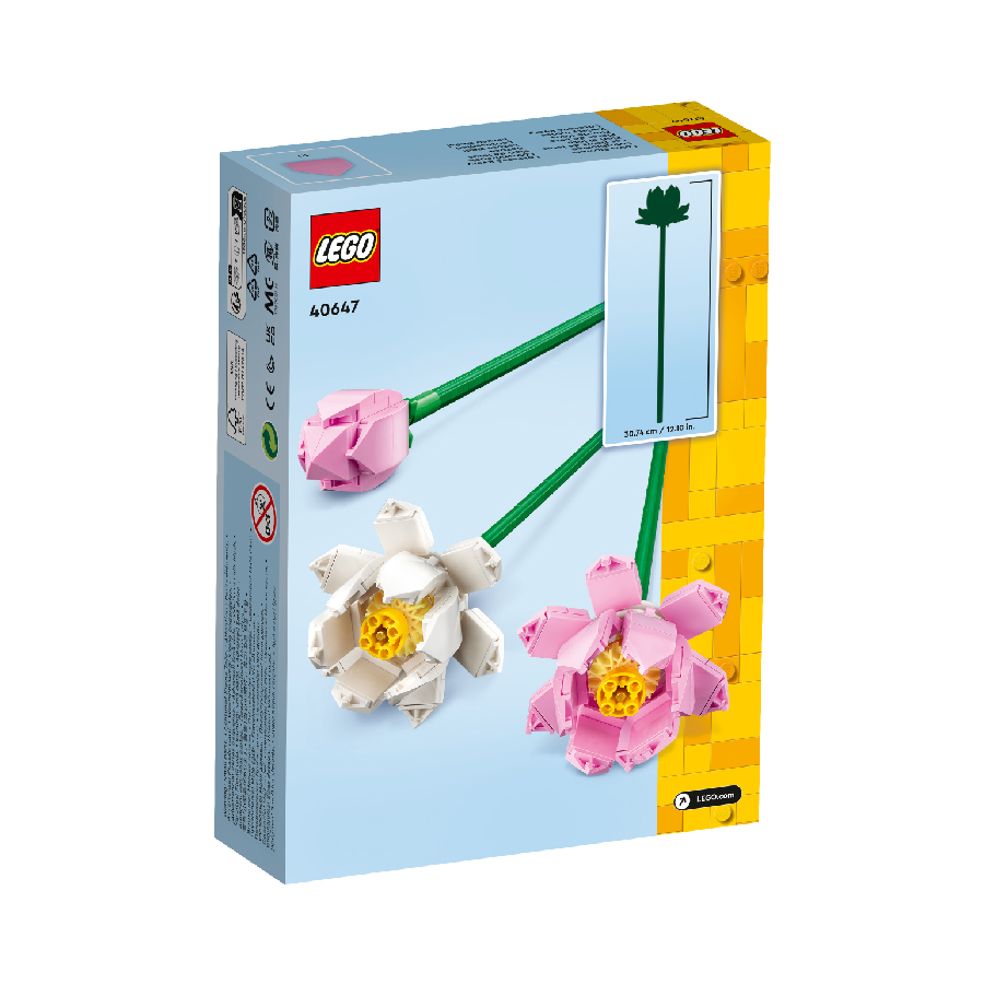 Đồ Chơi Lắp Ráp Hoa Sen LEGO FLOWER 40647 (220 chi tiết)