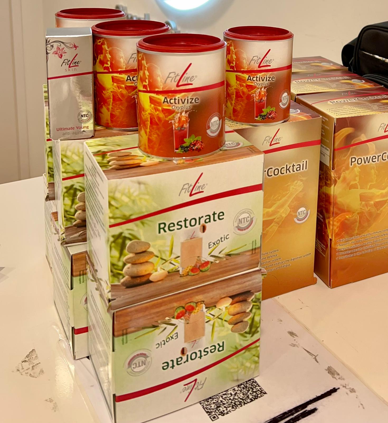 Fitline 6set collection Power Cocktail, Restorate, Activize 