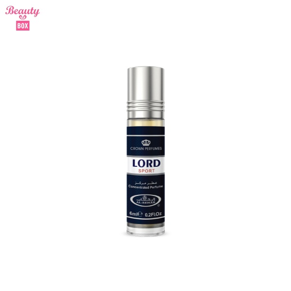 Al Rehab Lord Sport Concentrated Perfume Oil - 6ml (Made in Saudi Arabia). 