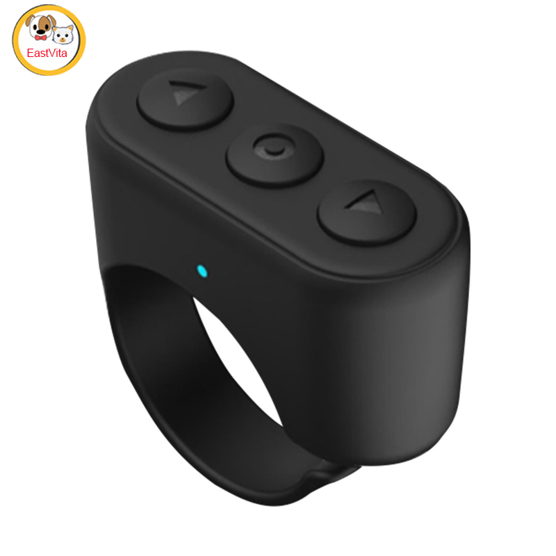 Bluetooth-compatible Remote Control Page Turner Compatible For Tik Tok Mobile Phone Remote Shutter Selfie Button