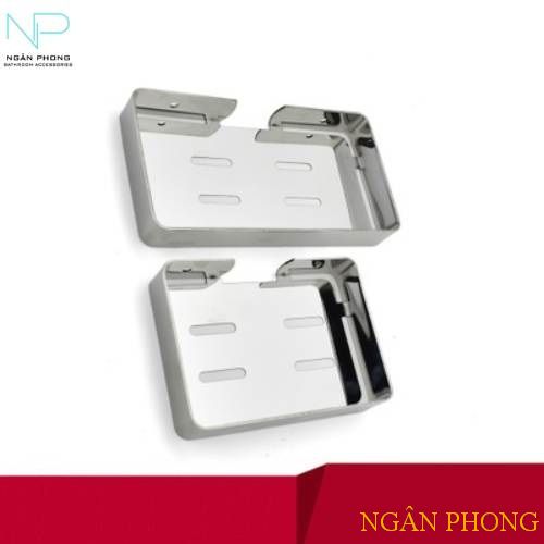 [HCM]KỆ ĐỰNG XÀ PHÒNG INOX 304-DÀY