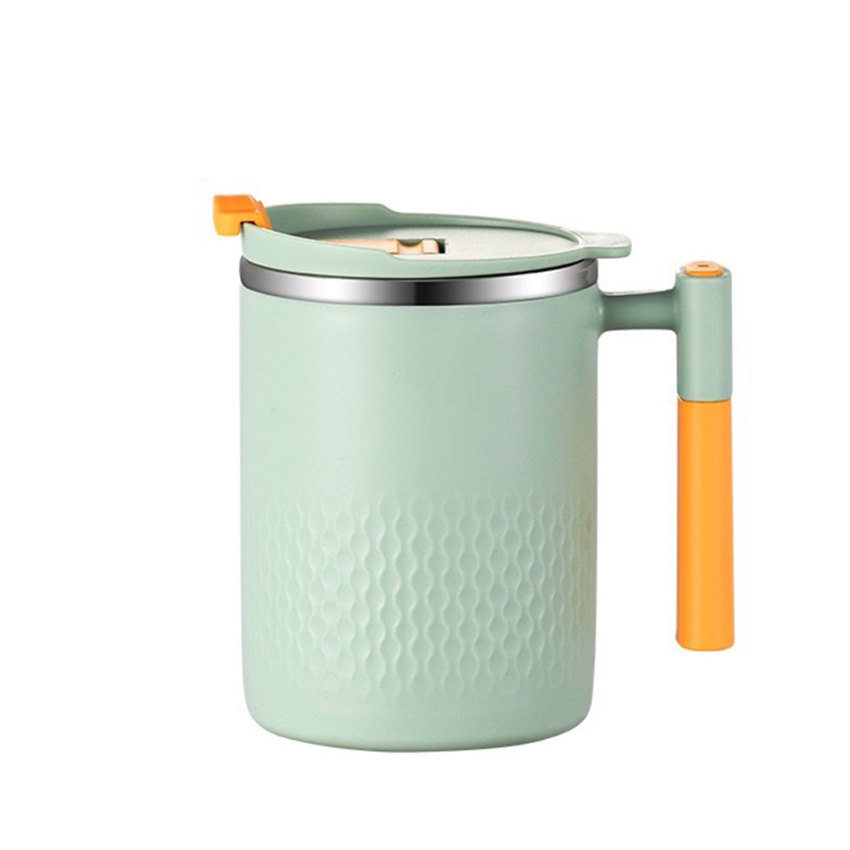 450ml Stainless Steel Thermos Coffee Mug With Lids Coffee Cup Tumbler Insulated Water Bottle Milk Breakfast Cup For Student