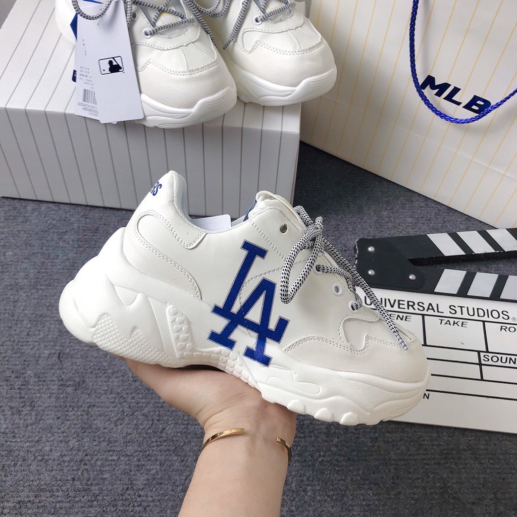 [Đú về Giá] Giày Sneaker MLB LA , Boston , Ny Chucky, chữ B Full sz Nam Nữ 36-43 Phong cách Hàn Quốc Bảo Hành 6 Tháng thumbnail