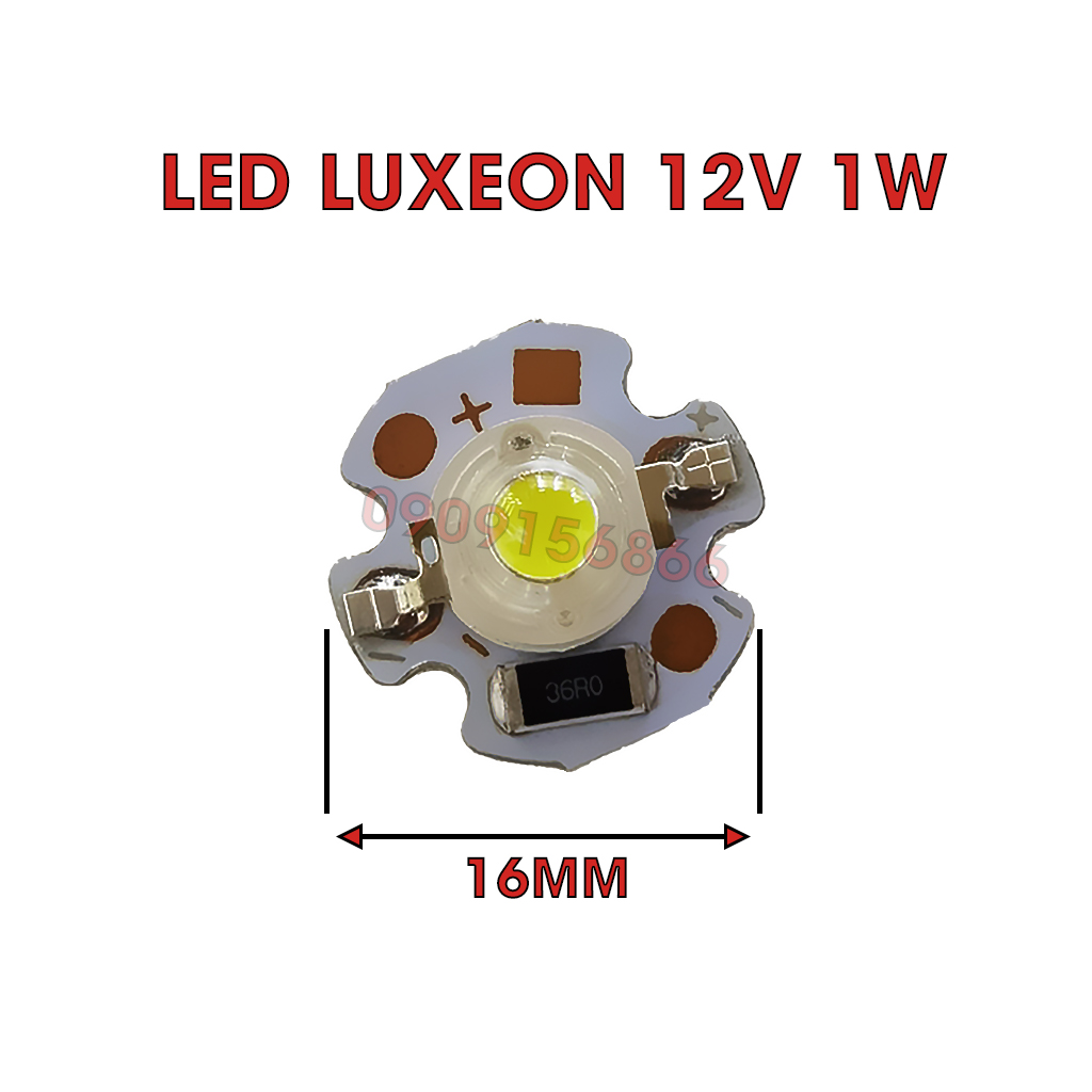 Bóng đèn led luxeon 5v 12v