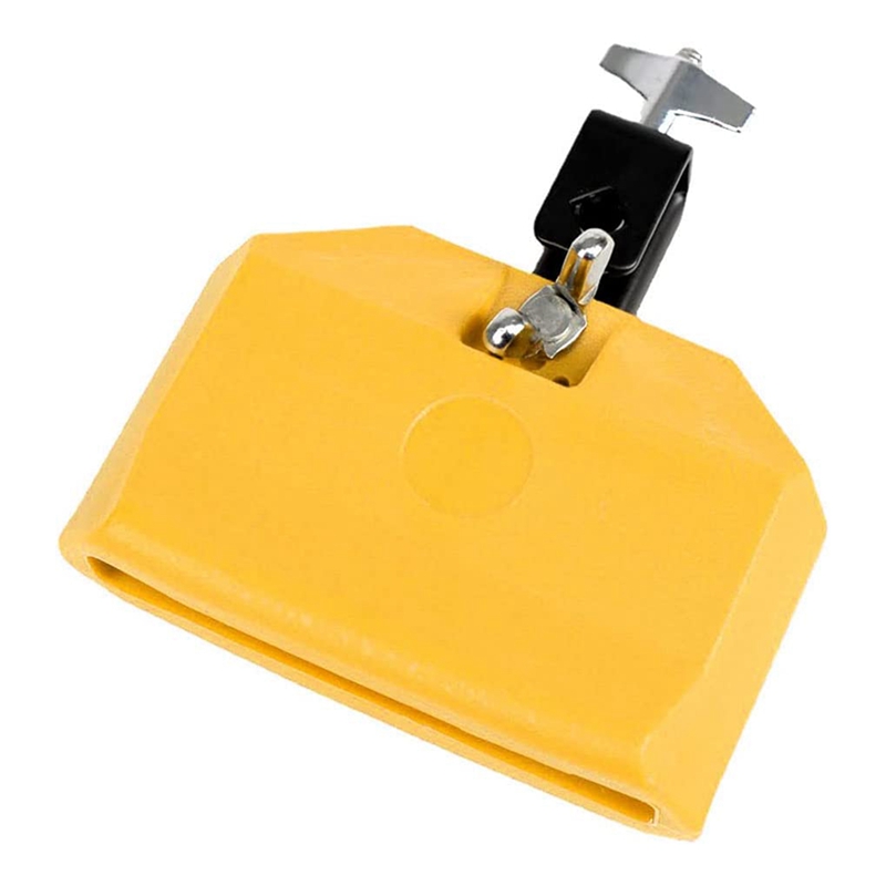 5 Inch Jam Block,Plastic Musical Percussion Block Compatible with Latin Drum Instrument