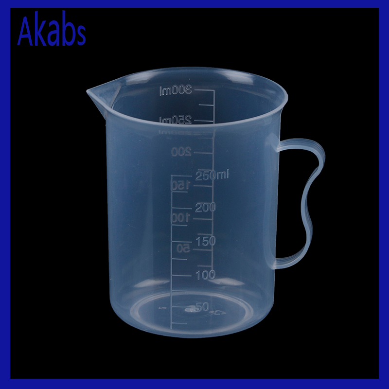 Akabs 250ml cốc dùng để đo bằng nhựa Jug đổ Bề mặt vòi bếp