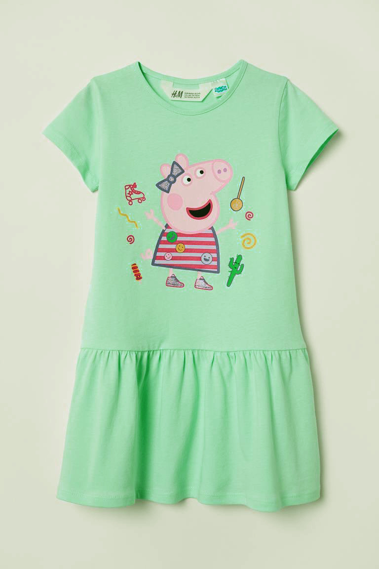 Váy hm ngắn tay 15-19kg size 3-8 tuổi bé gái mẫu giáo, cấp 1