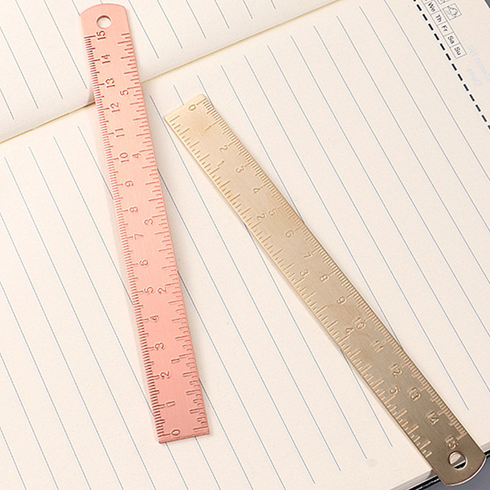 Bookmark Measuring Unisex Metal Students Bookmark for School Office Learning Measuring ...