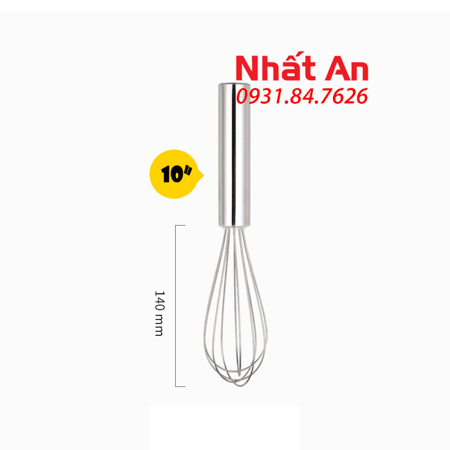 Dụng cụ đánh trứng inox cầm tay/ Phới lồng đánh trứng/ Whisk