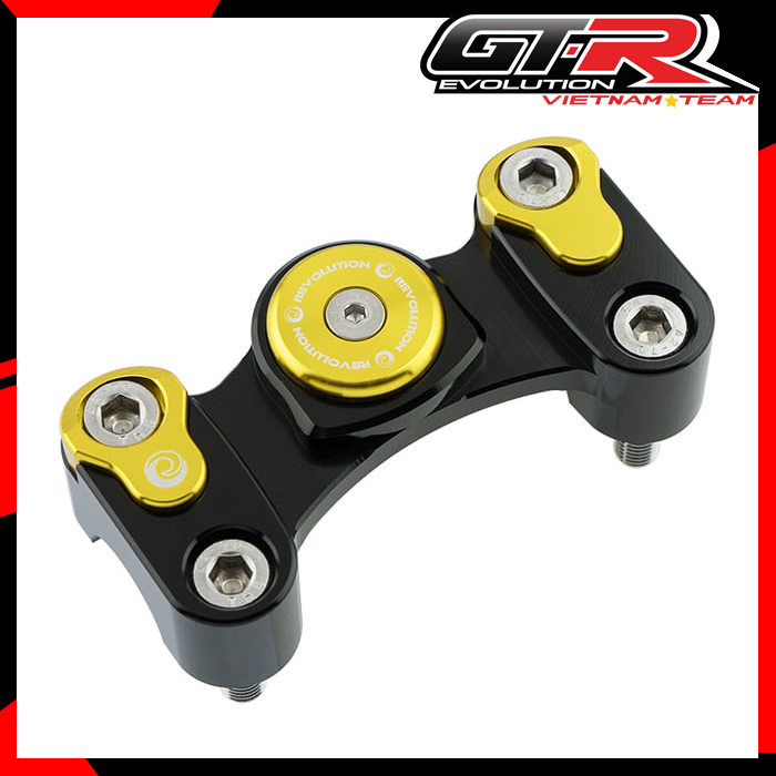 [Chính hãng] Chụp ghi đông phi 22mm (gắn dược kẹp điện thoại) REVOLUTION MONKEY125 CT125 MSX125