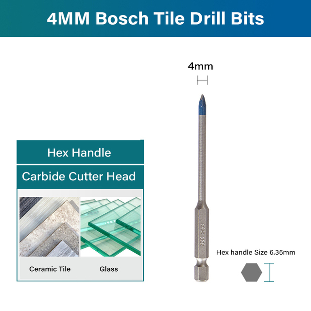 Bosch tile drill online bit