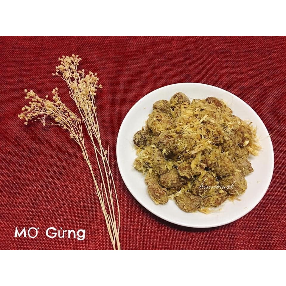 Ô mai mơ gừng mặn ngọt 500gr
