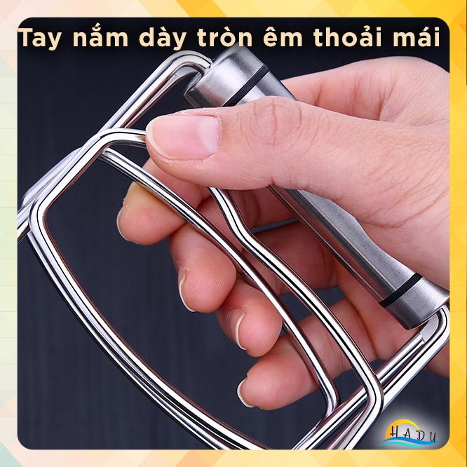 Dụng Cụ Gắp Đồ Nóng Chống Bỏng Tay Inox 304 SSGP, Kẹp Nhấc Bát Đĩa Nóng Từ Nồi Hấp, Lò Vi Sóng An Toàn, Kẹp Chắc Chắn Không Trơn Trượt