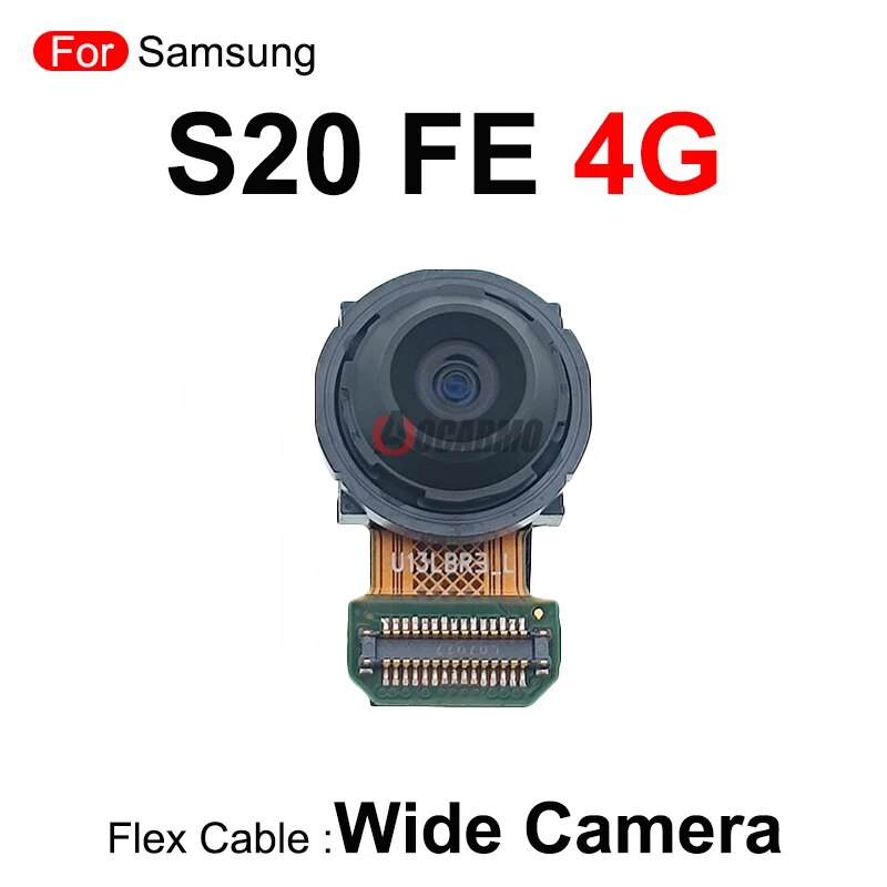 Aweisuan High Quality Fullset Cameras For Samsung Galaxy S20 FE s20fe 4G 5G Front + Rear Telephoto Wide Back Main Camera Replacement Part. 