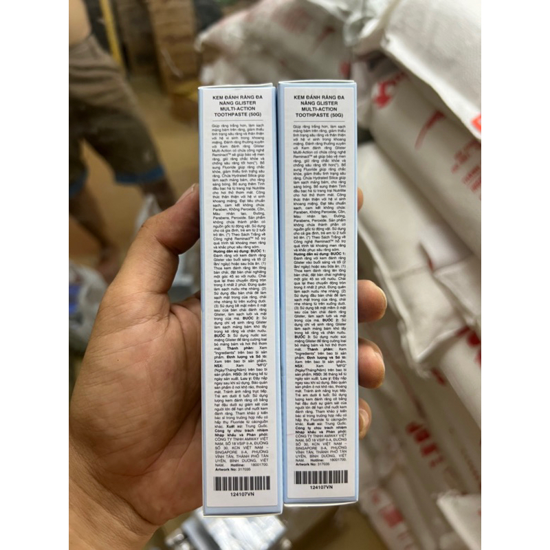 kem đánh răng của Mỹ Glitter 50g , 200g