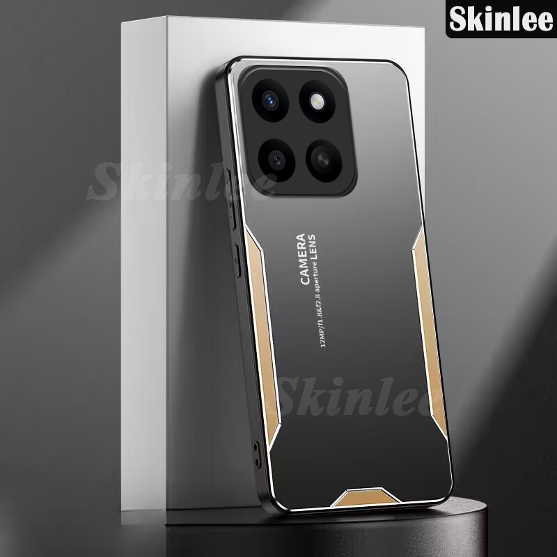 Phone%20case%20For%20Honor%20X8C%20Back%20cover%20Heat%20Dissipation%20and%20Anti%20Drop%20Aluminum%20Alloy%20Back%20Panel%20Decorative%20Strip%20For%20Honor%20X8C%20Cover%20cases%20-%20Image%203