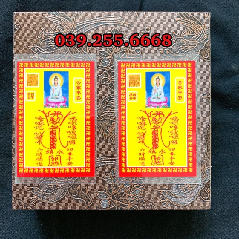 Phù bình an mẹ quan âm - đã gia trì