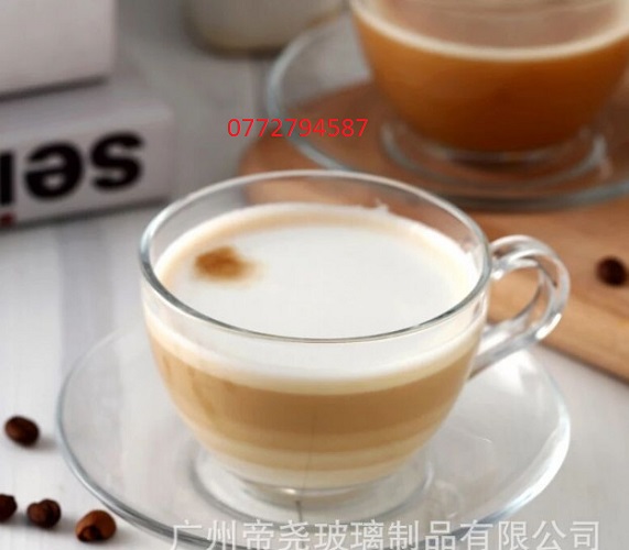 [HÀNG CHẤT LƯỢNG] Hộp 06 Bộ Tách Cafe Cabuchino 220ml ( Tách + Đĩa )