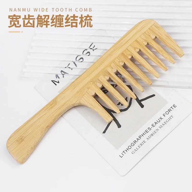 Wenefang%20Fashion%20%D1%80%D0%B0%D1%81%D1%87%D0%B5%D1%81%D0%BA%D0%B0%201Pcs%20Natural%20Bamboo%20Wooden%20Hair%20Comb%20Anti-Static%20Afro%20Fork%20Combs%20For%20Women%20Round%20Wide%20Tooth%20Wood%20Comb%20Hair%20Brush%20women%20-%20Image%203