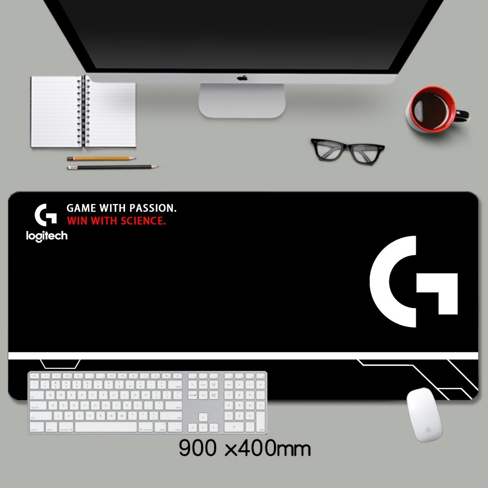 Extended Mousepad Logitech Mousepad Black and white Large