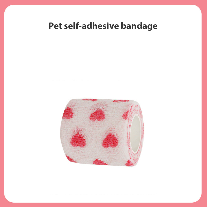 Pet Dog Bandage Dog Shoes For Dog Socks Cat Shoes For Cat Socks Pet Shoes Pet Bandage Wound First Aid Elastic Wrap Tape Self-Adhesive Pet Disposable Shoes Pet Accessories