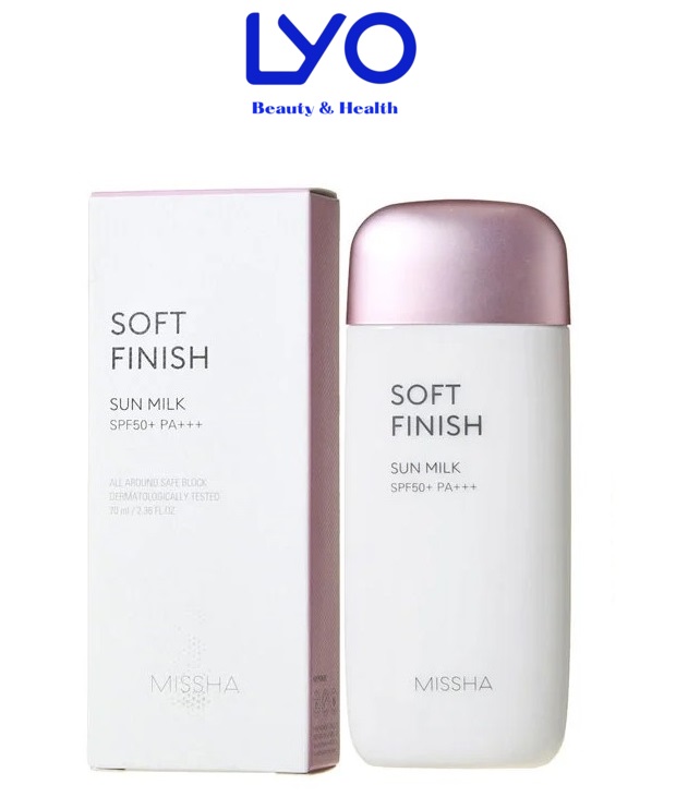 kem chống Nắng Missha All-Around Safe Block Soft Finish Sun Milk SPF 50+