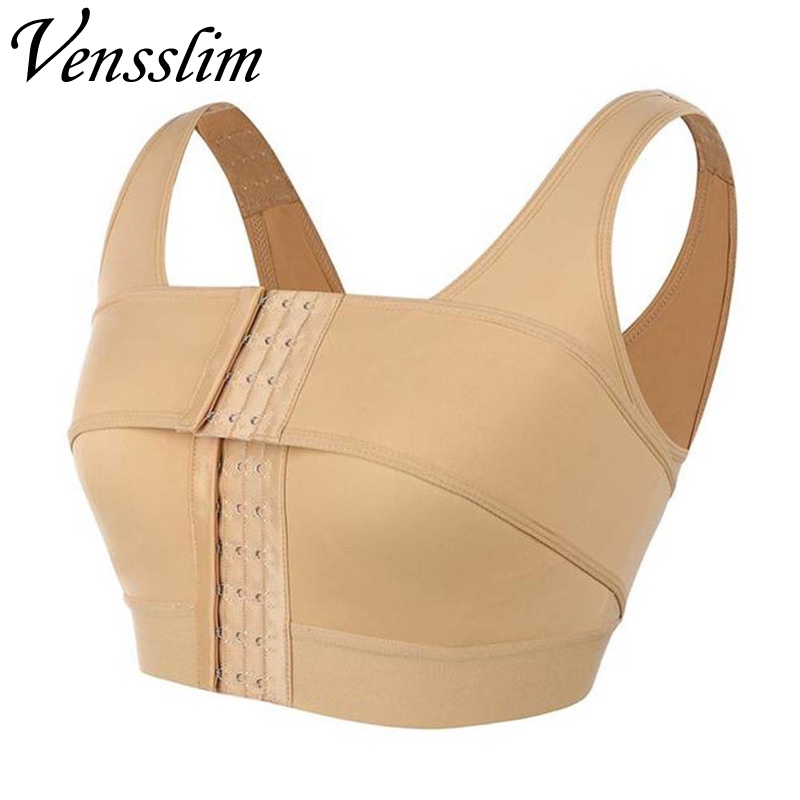 Post-surgery Closure Bra For Posture Corrector Compression Shapewear With  Support Band-skin Color