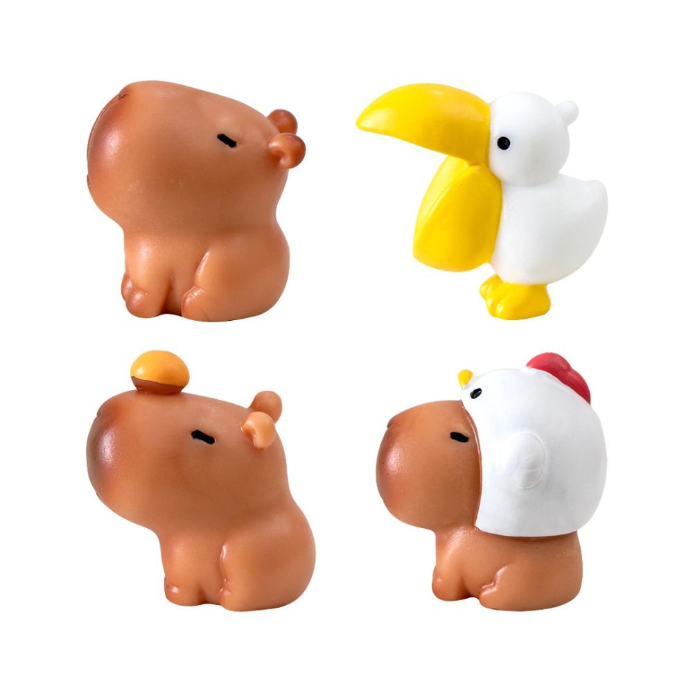 TESDFD Animals Capibara Capybara Figure Toys Figure Simulation Simulation Capibara Model Cartoon Characters Model Capybara Animals Figures Kid Toys
