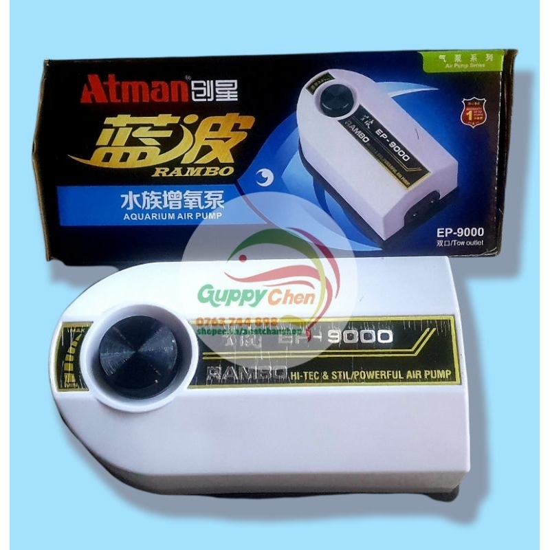 Máy oxi 2 đầu rambo ep-9000