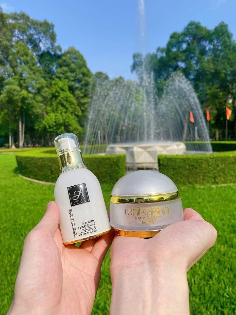 (CHÍNH HÃNG) COMBO SERUM + FACE PHÁP A COSMETICS mẫu mới 2022