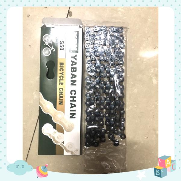 xích sên xe đạp YBN ( dùng líp 7 tầng )