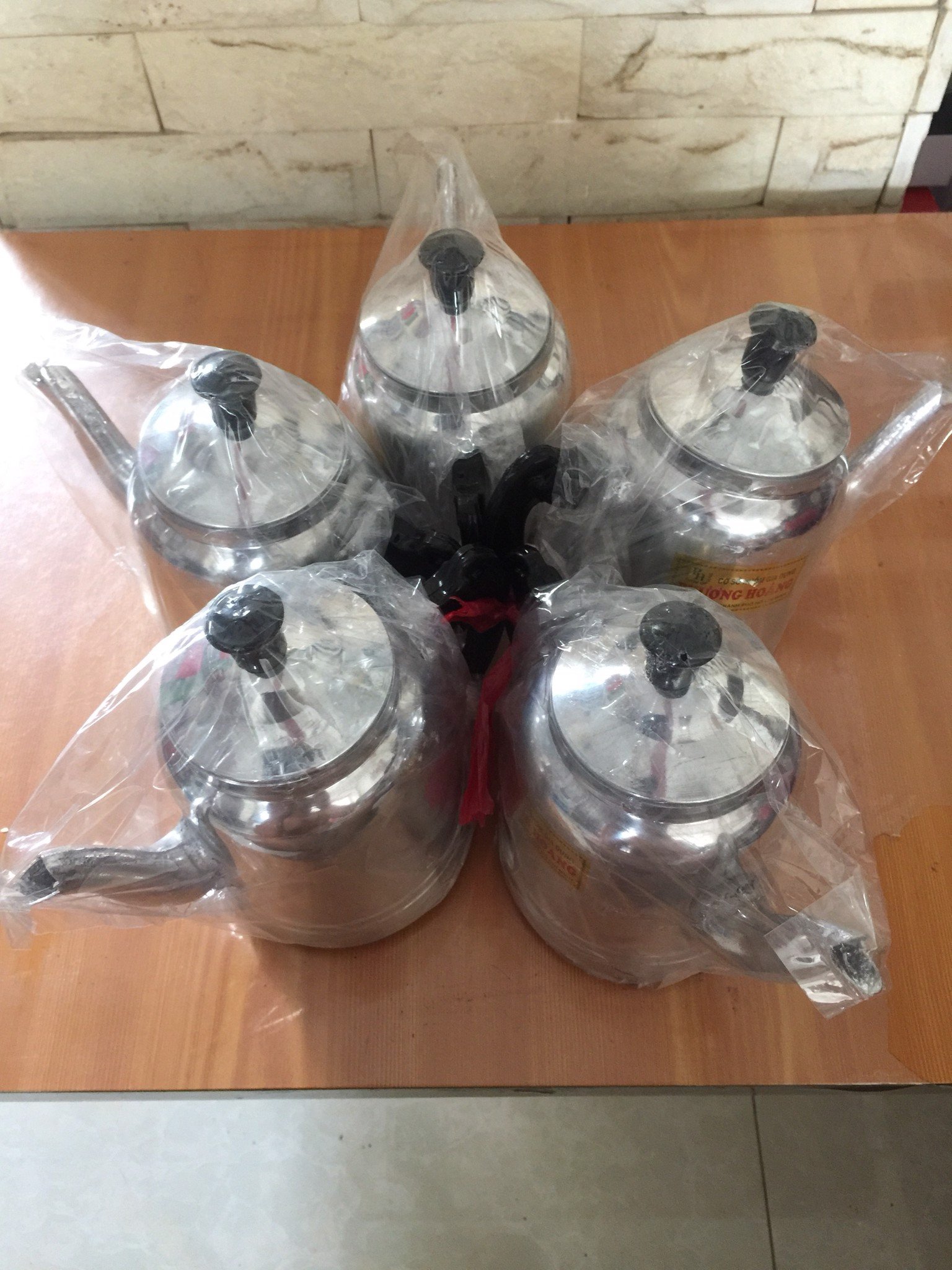 BÌNH TRÀ NHÔM 450ML