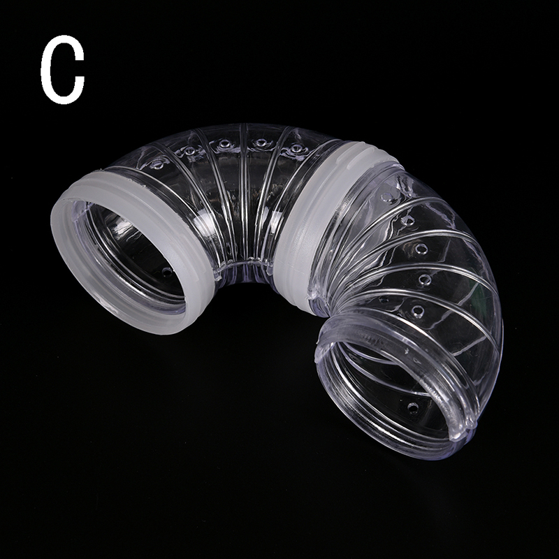 DIY Hamster Mouse Cage Replacement Tube Pack Curves Straights Connectors Fun Toy MENGYU. 