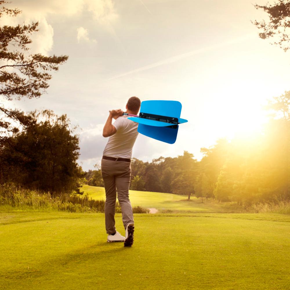 Golf Club Speed Strength Power Trainer Aids Golf Swing Practice Training Fans