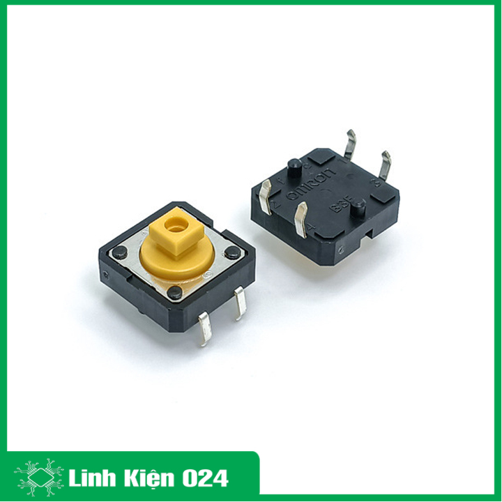 Combo 10 nút nhấn 4 chân 12x12x7.3mm
